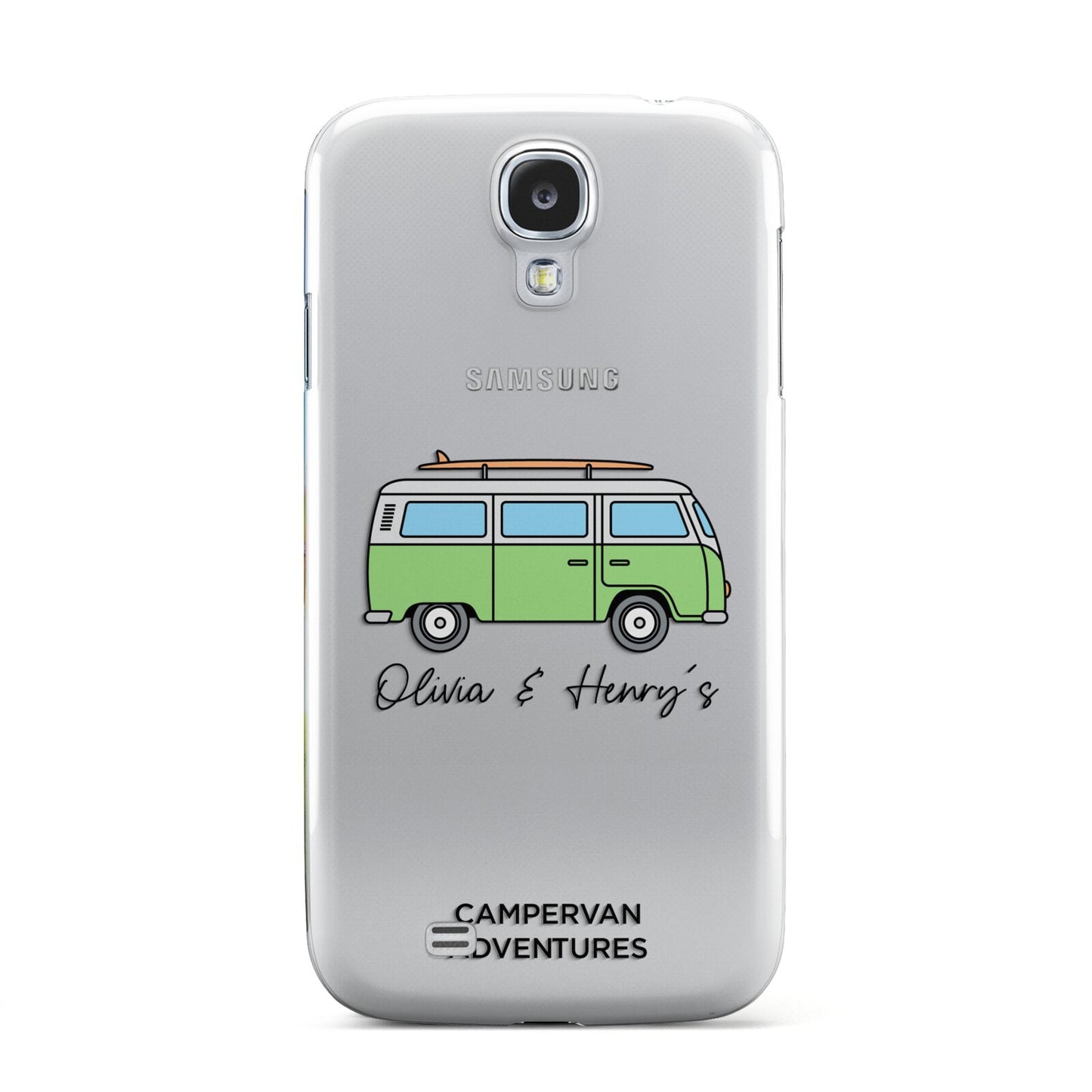 Green Bespoke Campervan Adventures Samsung Galaxy S4 Case