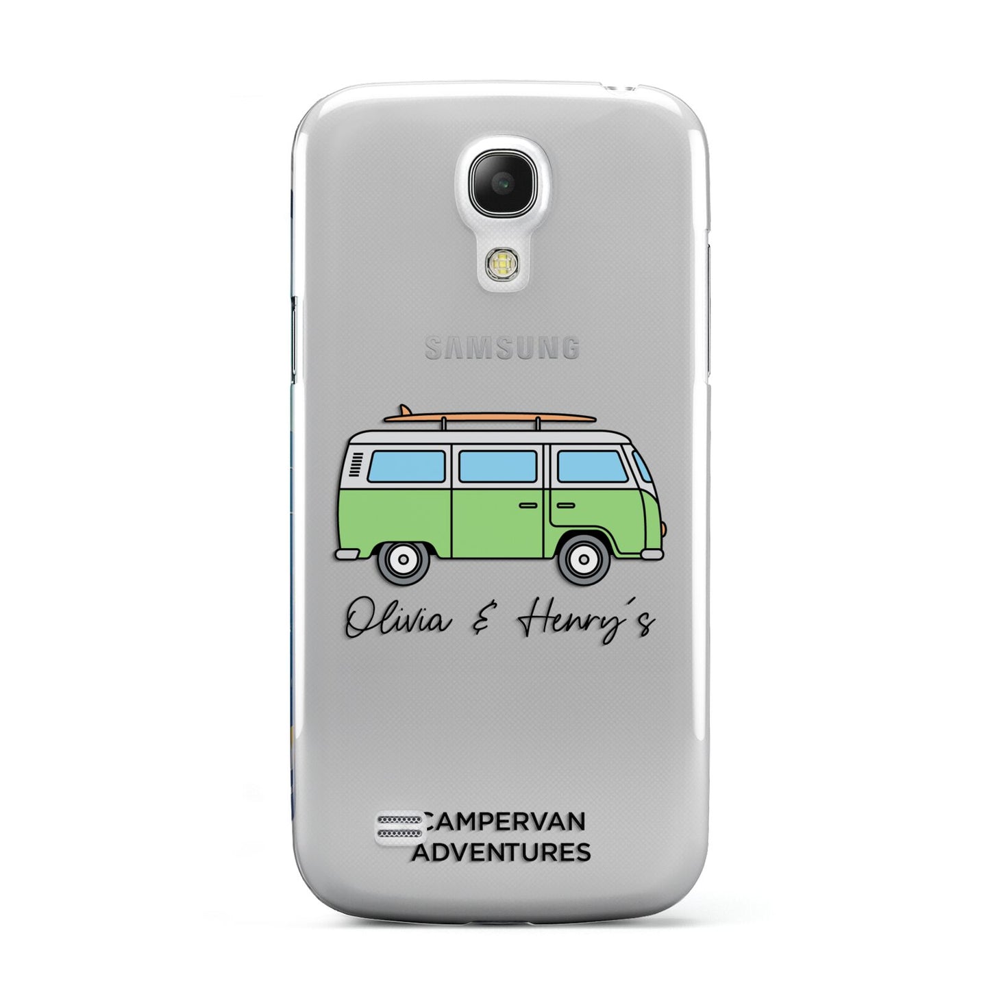 Green Bespoke Campervan Adventures Samsung Galaxy S4 Mini Case