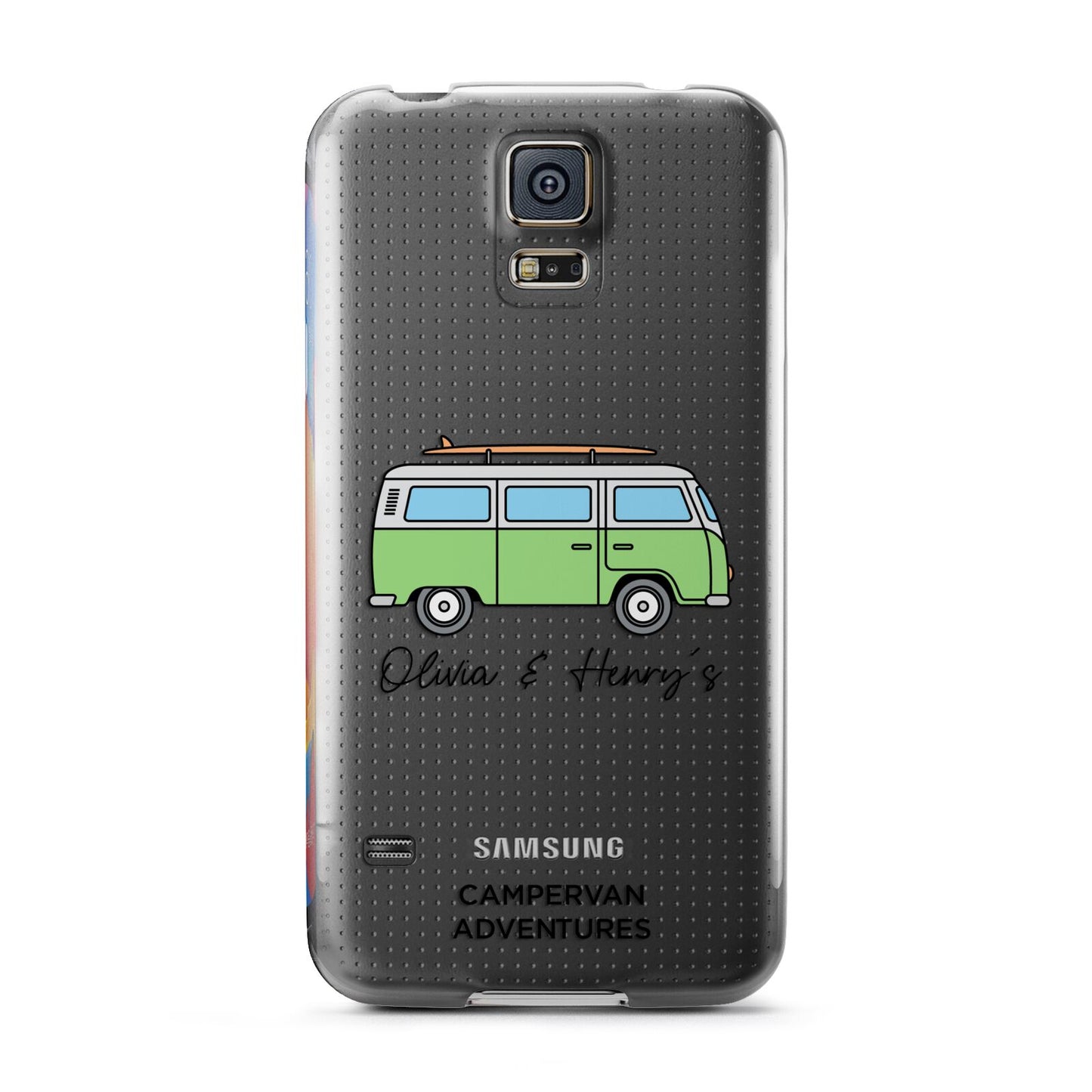 Green Bespoke Campervan Adventures Samsung Galaxy S5 Case