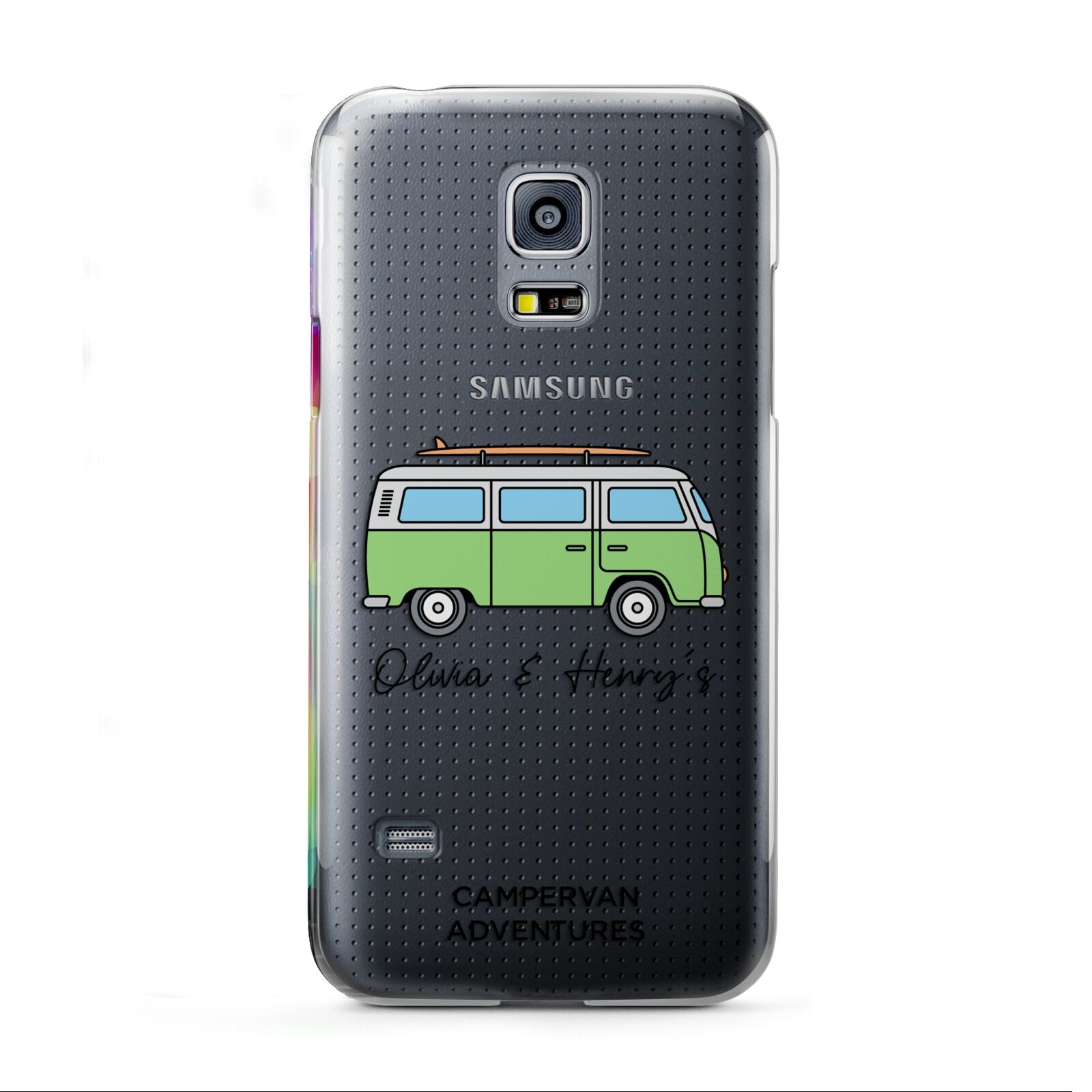 Green Bespoke Campervan Adventures Samsung Galaxy S5 Mini Case