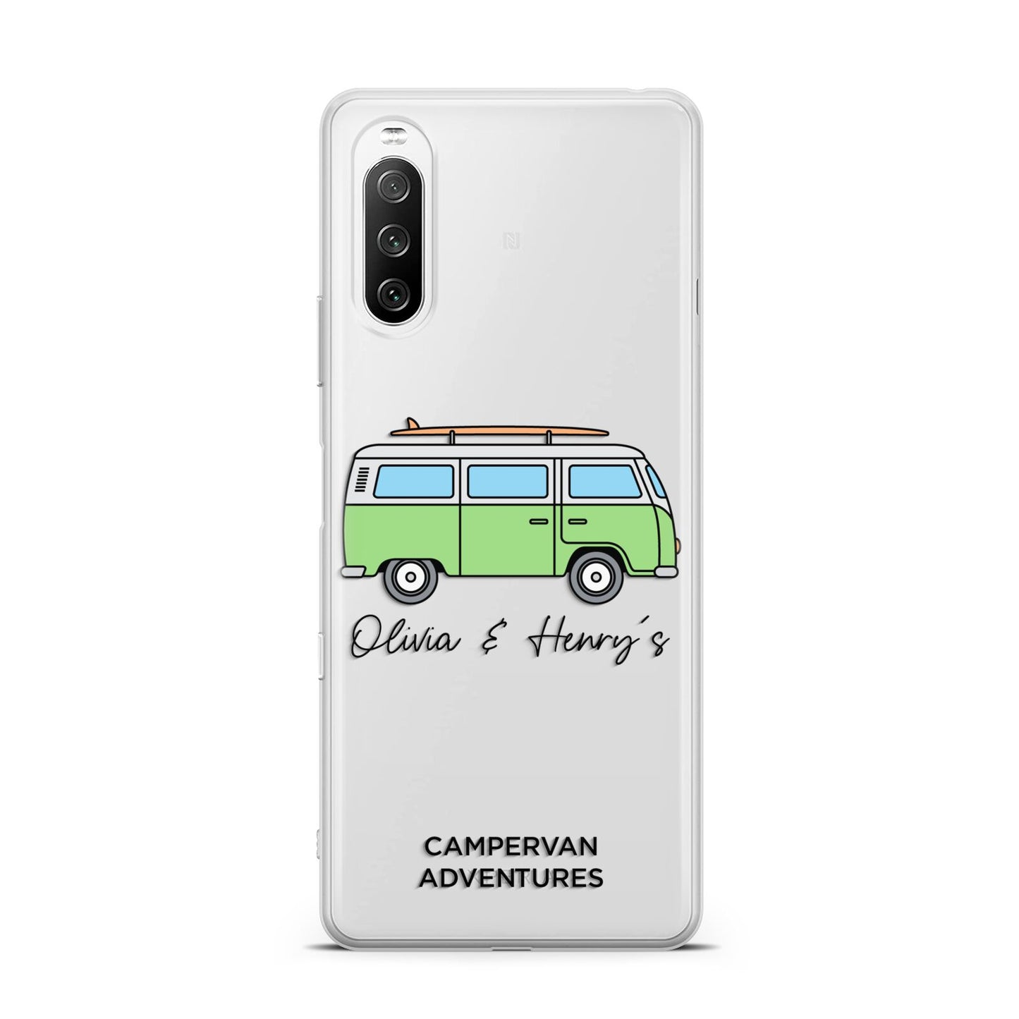 Green Bespoke Campervan Adventures Sony Xperia 10 III Case