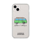Green Bespoke Campervan Adventures iPhone 14 Plus Clear Tough Case Starlight