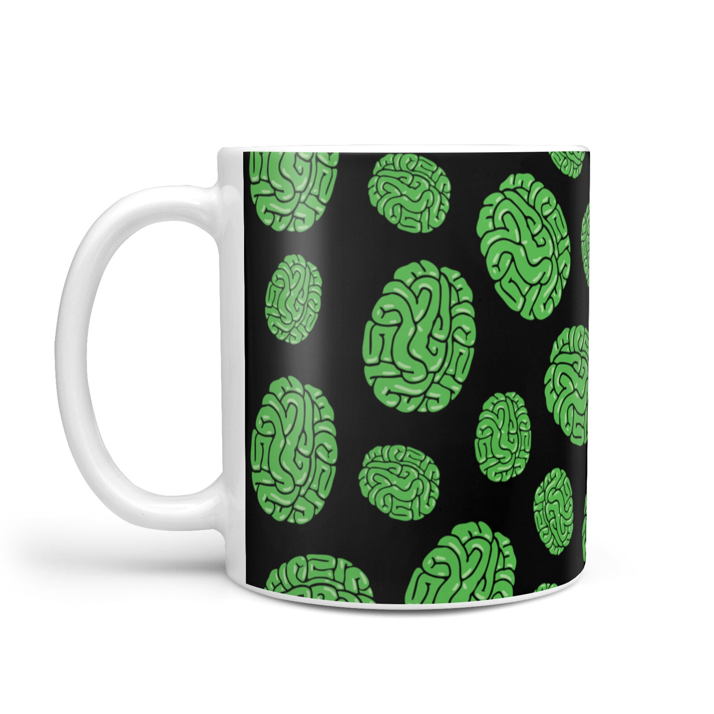 Green Brains 10oz Mug Alternative Image 1
