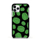 Green Brains Apple iPhone 11 Pro in Silver with Black Impact Case