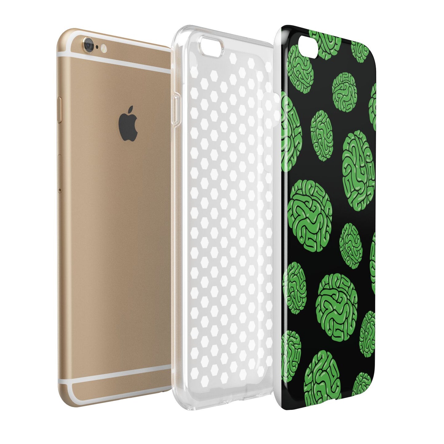 Green Brains Apple iPhone 6 Plus 3D Tough Case Expand Detail Image