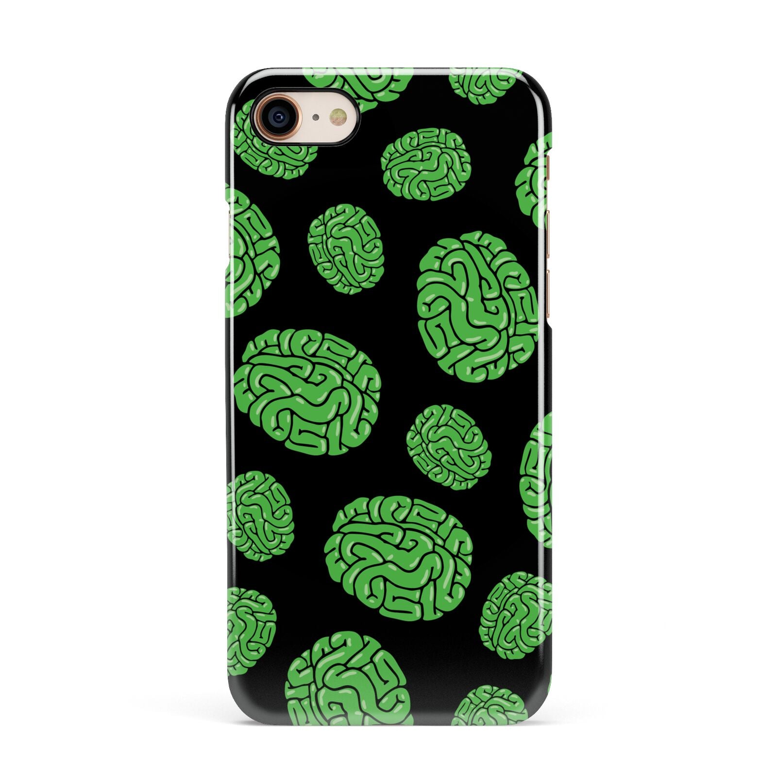 Green Brains Apple iPhone 7 8 3D Snap Case