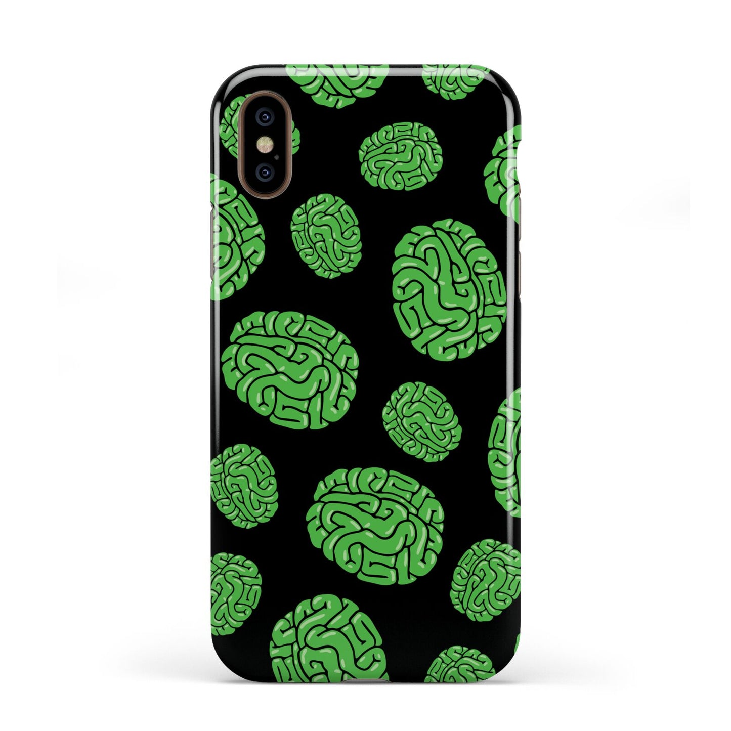 Green Brains Apple iPhone XS 3D Tough