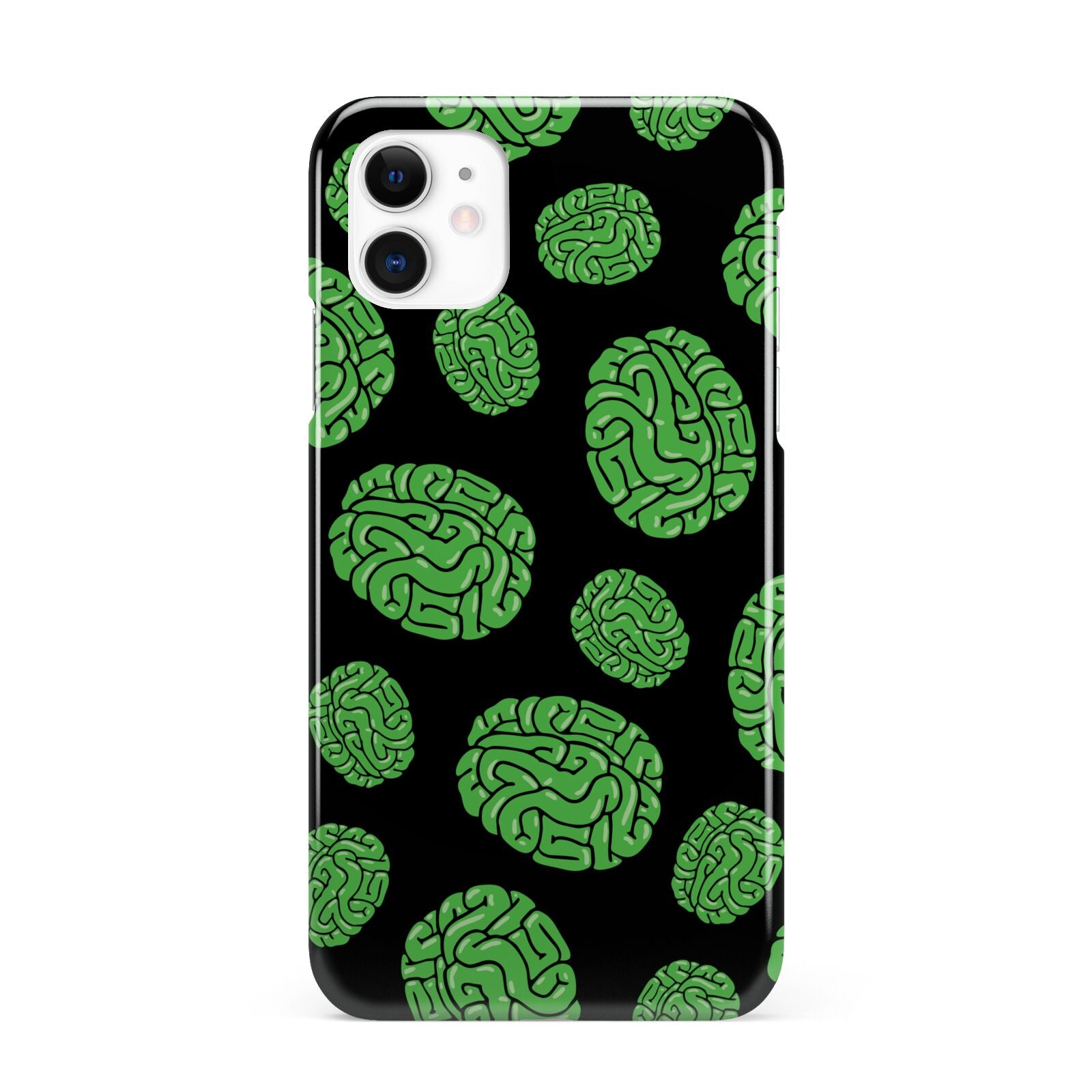 Green Brains iPhone 11 3D Snap Case