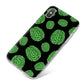 Green Brains iPhone X Bumper Case on Silver iPhone