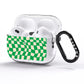 Green Check AirPods Pro Glitter Case Side Image