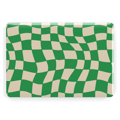 Green Check Apple MacBook Case