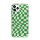 Green Check Apple iPhone 11 Pro in Silver with Bumper Case