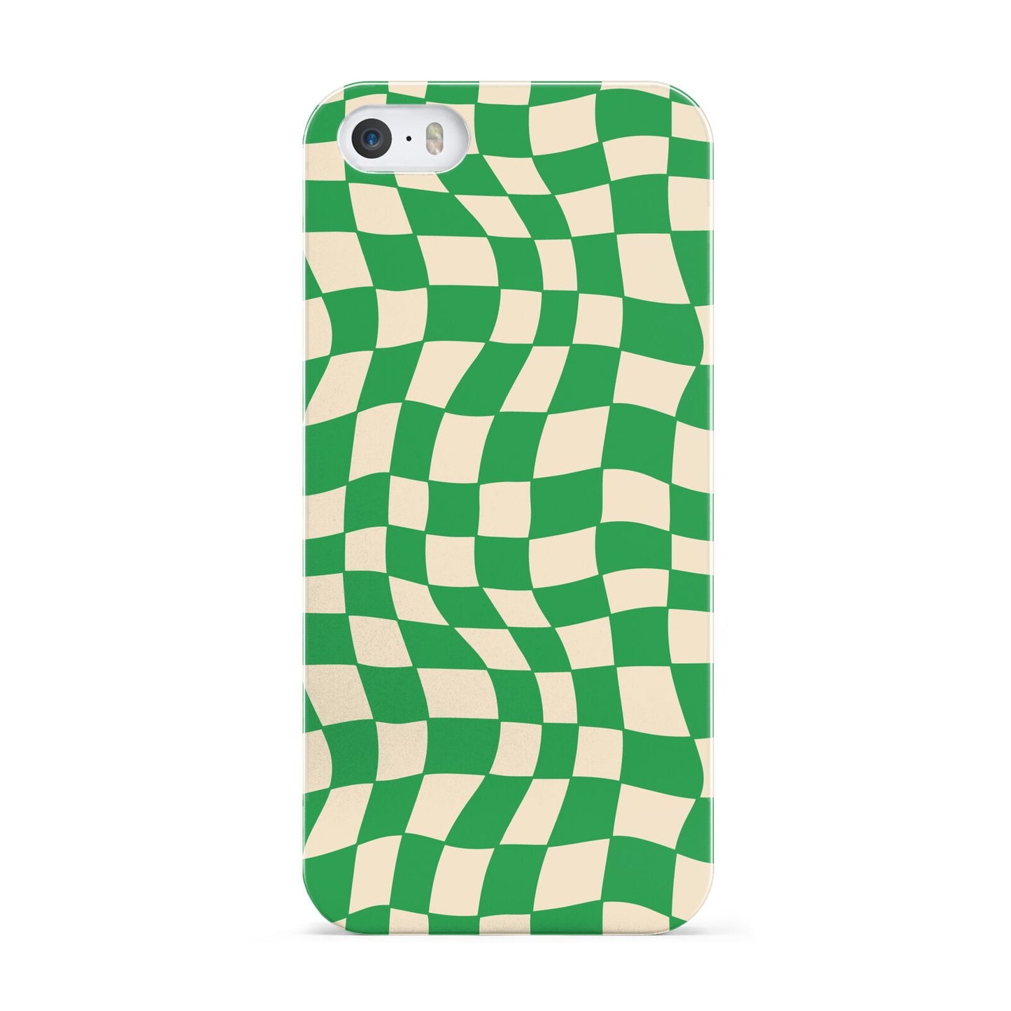 Green Check Apple iPhone 5 Case