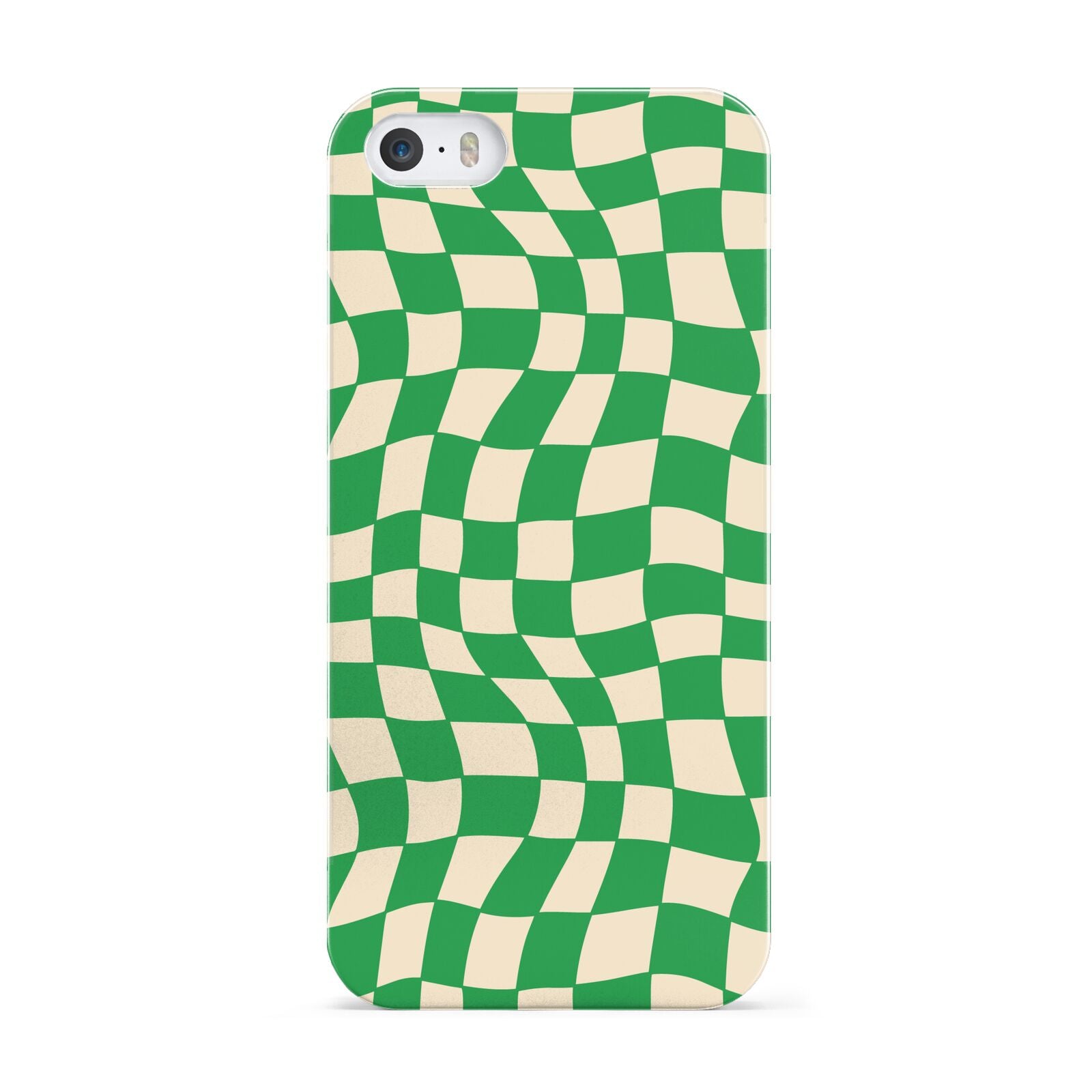 Green Check Apple iPhone 5 Case
