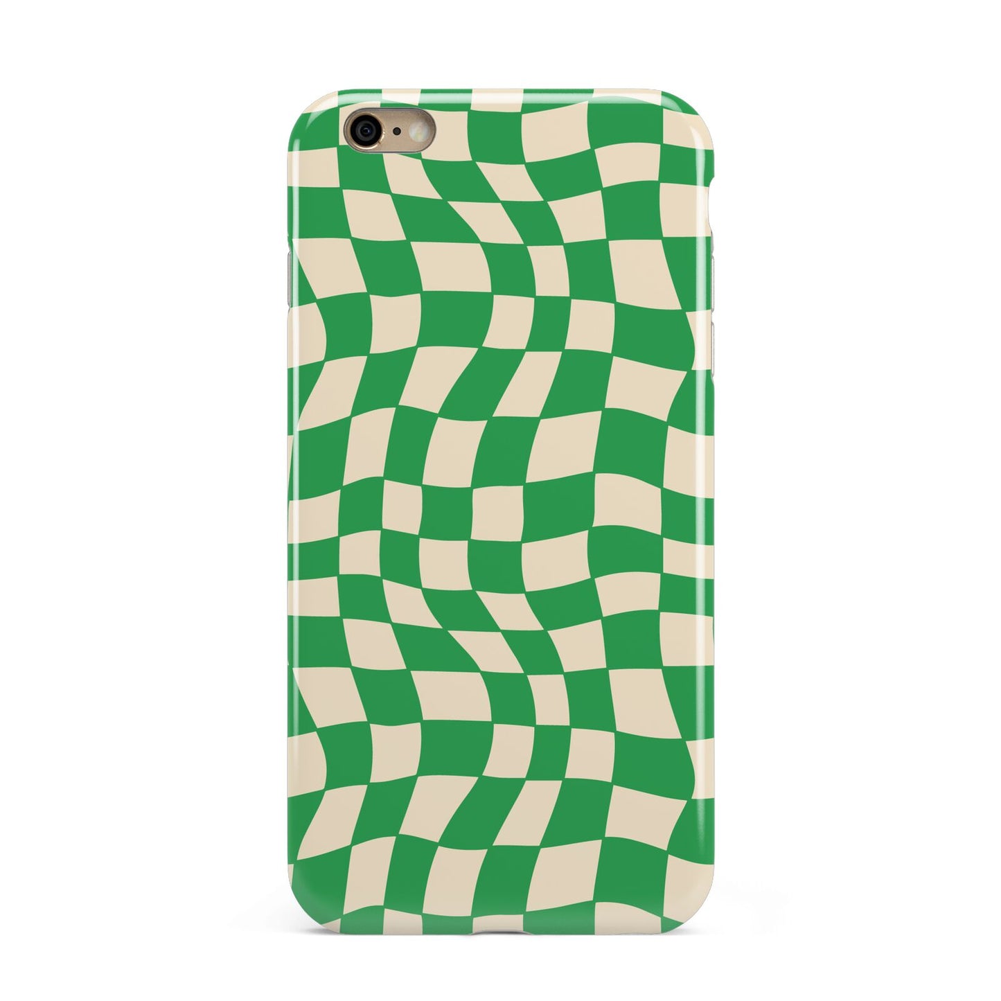 Green Check Apple iPhone 6 Plus 3D Tough Case