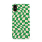 Green Check Apple iPhone XS 3D Snap Case