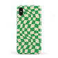 Green Check Apple iPhone XS 3D Tough