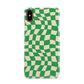 Green Check Apple iPhone Xs Max 3D Snap Case