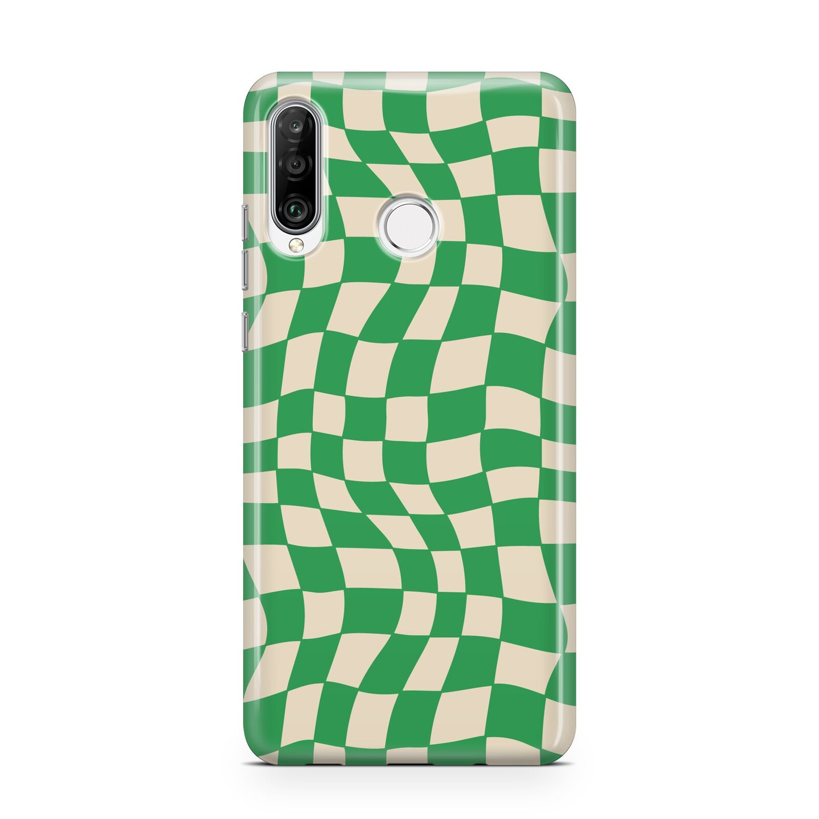 Green Check Huawei P30 Lite Phone Case