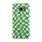Green Check Samsung Galaxy Case