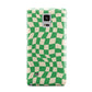 Green Check Samsung Galaxy Note 4 Case