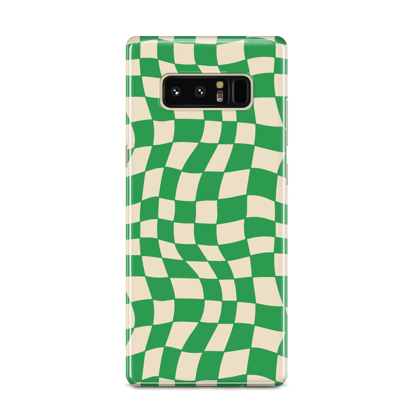 Green Check Samsung Galaxy Note 8 Case