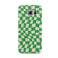 Green Check Samsung Galaxy S6 Case