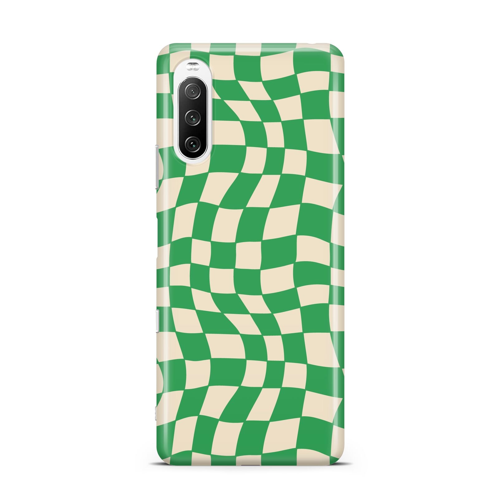 Green Check Sony Xperia 10 III Case