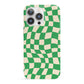 Green Check iPhone 13 Pro Full Wrap 3D Snap Case