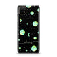 Green Galaxy Personalised Name Huawei Enjoy 20 Phone Case