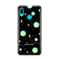 Green Galaxy Personalised Name Huawei P Smart 2019 Case