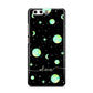 Green Galaxy Personalised Name Huawei P10 Phone Case