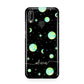 Green Galaxy Personalised Name Huawei P20 Lite Phone Case