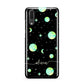 Green Galaxy Personalised Name Huawei P20 Phone Case