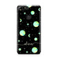Green Galaxy Personalised Name Huawei Y7 2018