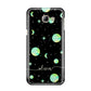 Green Galaxy Personalised Name Samsung Galaxy A8 2016 Case