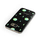 Green Galaxy Personalised Name Samsung Galaxy Case Front Close Up