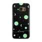 Green Galaxy Personalised Name Samsung Galaxy Case