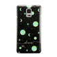 Green Galaxy Personalised Name Samsung Galaxy Note 4 Case