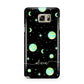 Green Galaxy Personalised Name Samsung Galaxy Note 5 Case