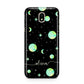Green Galaxy Personalised Name Samsung J5 2017 Case