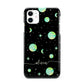 Green Galaxy Personalised Name iPhone 11 3D Snap Case