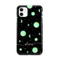 Green Galaxy Personalised Name iPhone 11 3D Tough Case