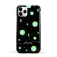 Green Galaxy Personalised Name iPhone 11 Pro 3D Tough Case