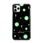 Green Galaxy Personalised Name iPhone 11 Pro Max 3D Tough Case