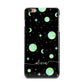 Green Galaxy Personalised Name iPhone 6 Plus 3D Snap Case on Gold Phone