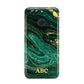 Green Gold Marble Personalised Initial Huawei Nova 2s Phone Case