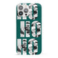 Green Ho Ho Ho Photo Upload Christmas iPhone 13 Pro Max Full Wrap 3D Snap Case