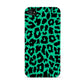 Green Leopard Print Apple iPhone 4s Case