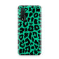 Green Leopard Print Huawei Nova 6 Phone Case